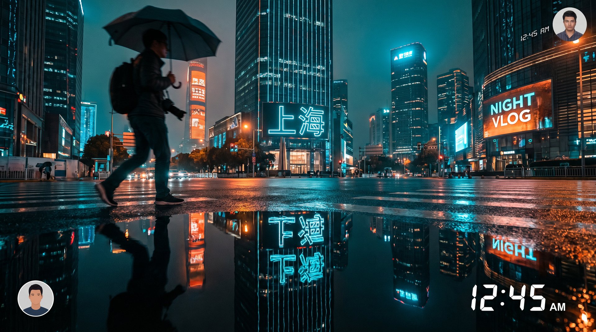 青柠视频城市夜景视频